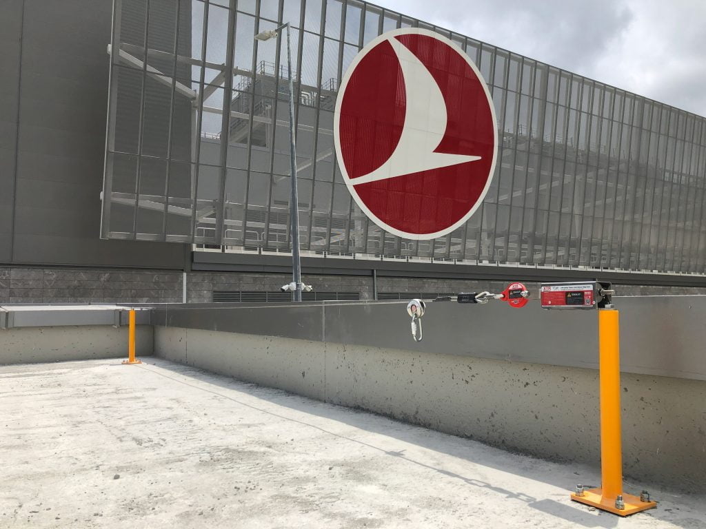 Fall Protection Systems - Concrete Floor - Pos Anchor Lifeline 2