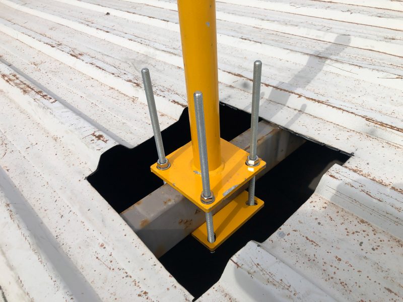Kill Line Rack Construction Steel Construction Lifeline Systems | XTR Safety